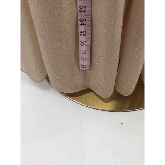 AW BRIDAL 14 1X plus champagne gold Isadora formal wedding guest maxi dress B56 - Picture 4 of 8